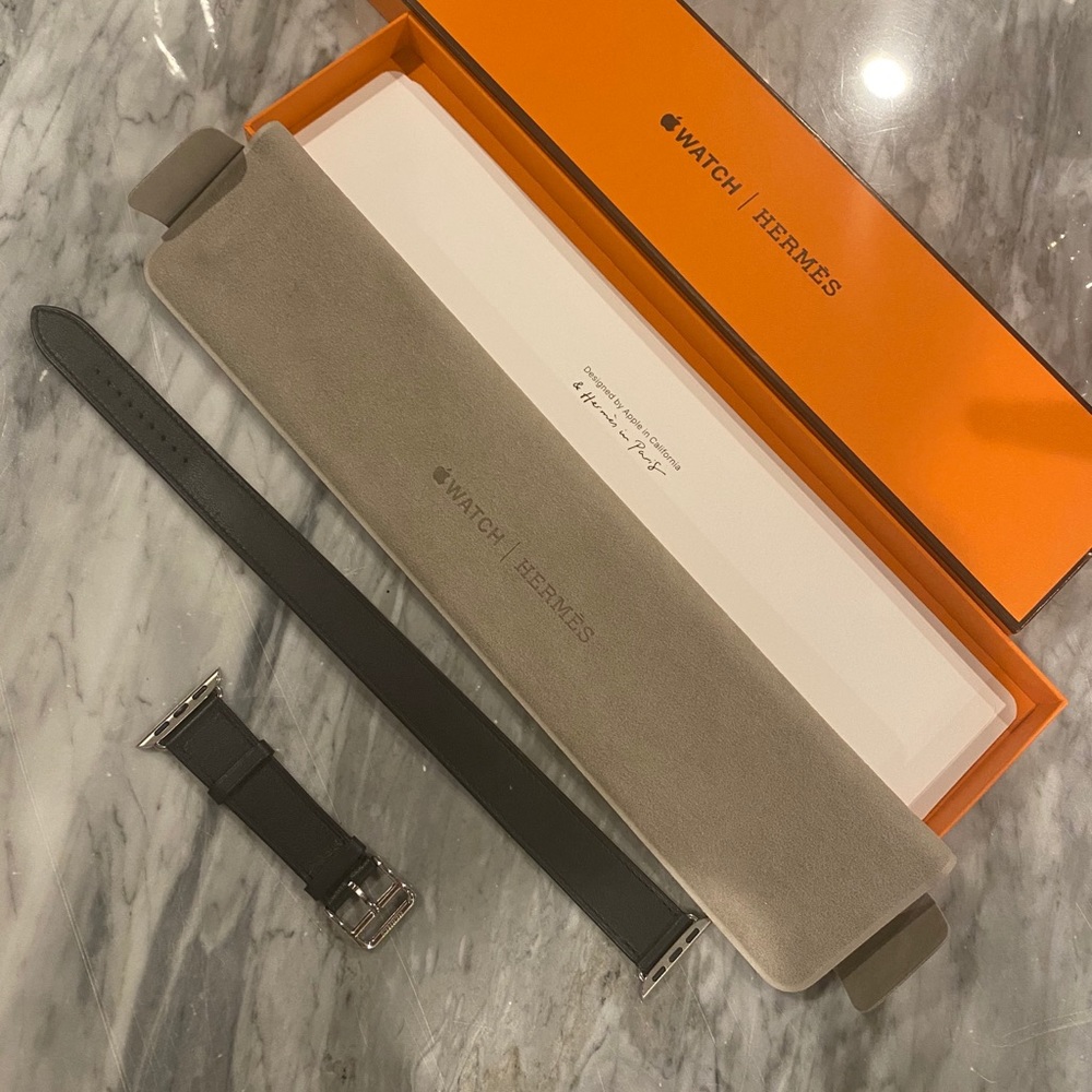 New Hermès Apple Watch Navy Band fits 38/40MM